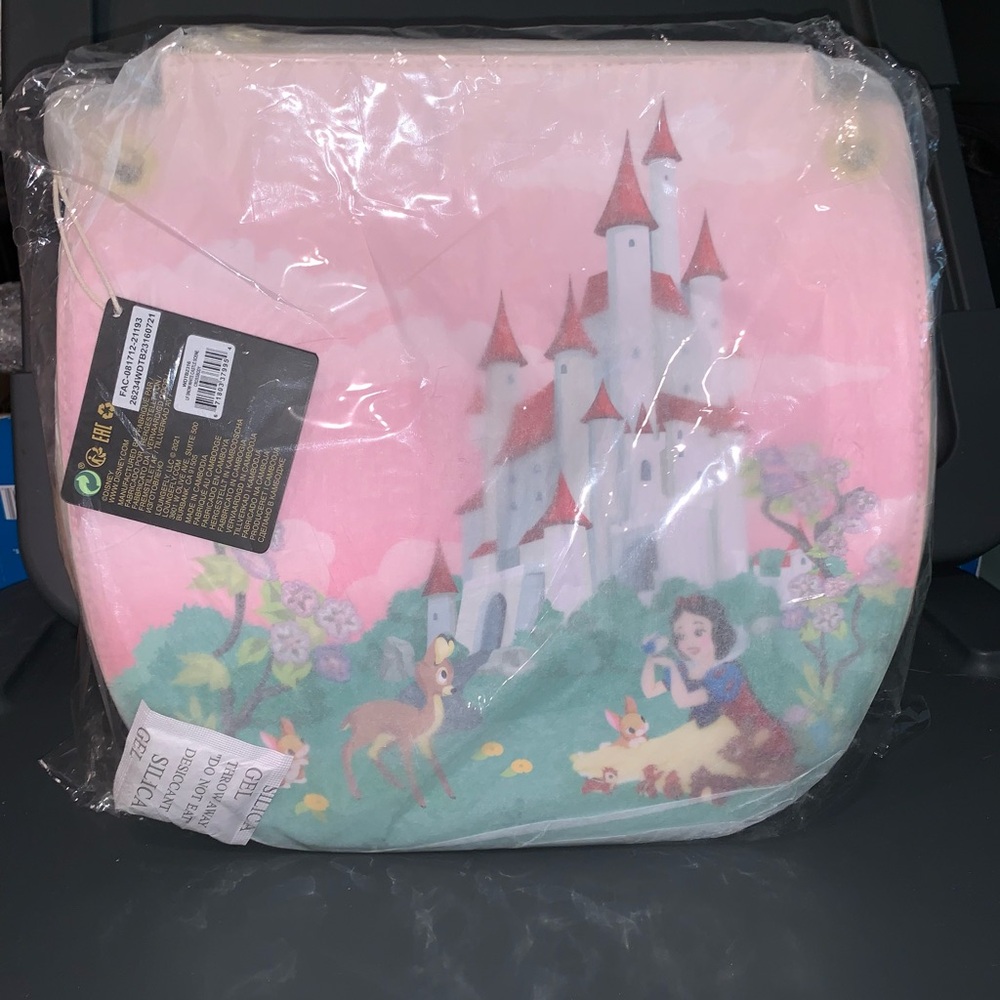 Loungefly Disney Snow White Castle Scene Crossbody Bag